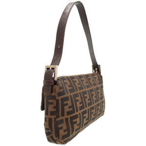 Fendi Zucca Semi Shoulder Bucket Bag